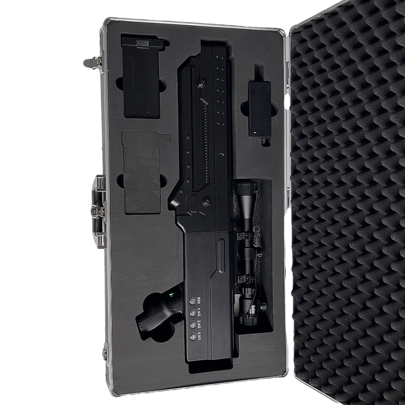  打安镇手持便携式枪型低空防御反制四通道B型